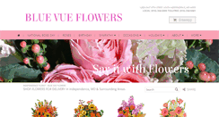 Desktop Screenshot of bluevueflowers.com